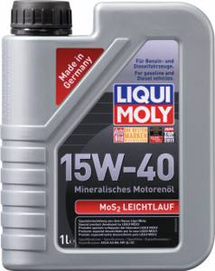 Моторное масло Liqui Moly MoS2 Leichtlauf SAE 15w40, 1л